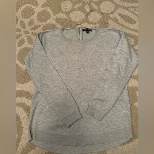 Cable & Gauge Light Gray Crewneck Sweater